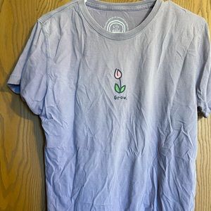 Life is good tulip grow tshirt large